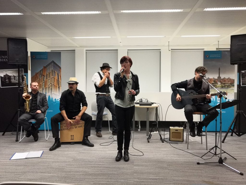 Exsangue performing in Brussels, March 2019